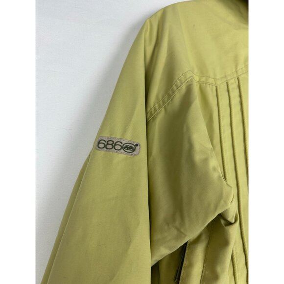 686 Smarty Jacket Small Womens Snowboarding Full Zip Hood Zip Pockets Embroidery - Picture 11 of 16